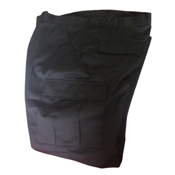National patrol Black security pants 35 to 39” Cargo cinched ankle pockets nice - Picture 2 of 13